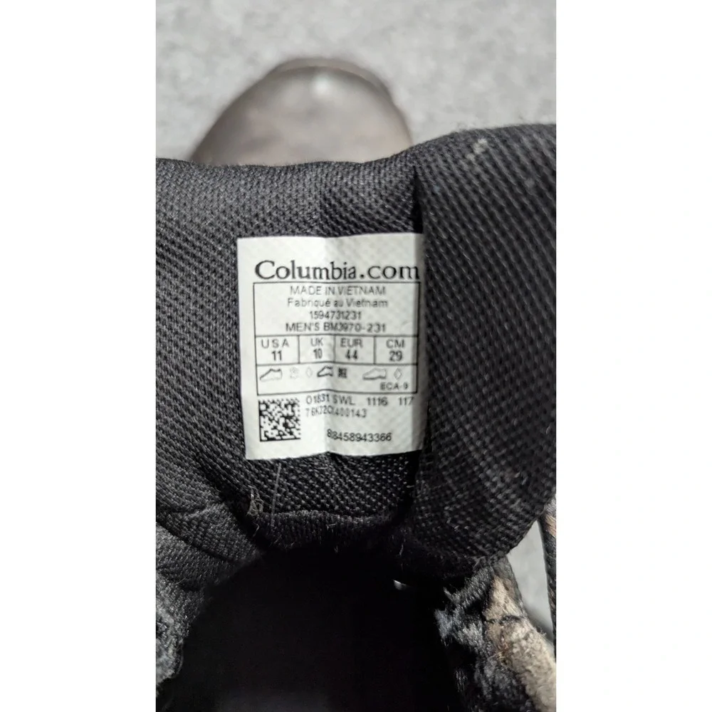 Columbia Boots Men's 11 Brown Columbia Newton II Waterproof Hiking Granola‎ Dad